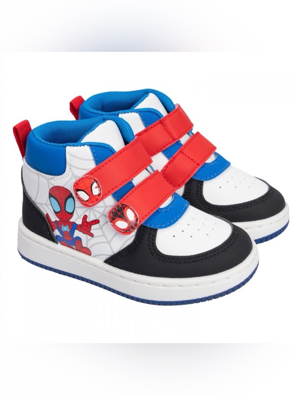 NWT Spider-Man - Spidey and Friends High-top Sneakers - Toddler Size 8